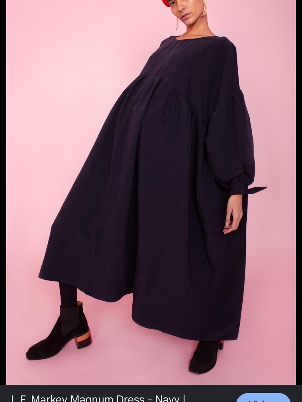 LF Markey Magnum Dress - Relaxed Gathered Silhouette